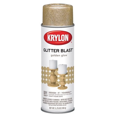 KRYLON Glitter Blast Golden Glow Spray  Paint 5.75 oz K03801000